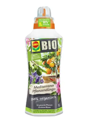 COMPO Bio-Mediterraner Pflanzendünger, 1 L Cover